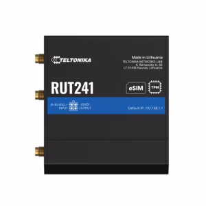 Teltonika RUT241 eSIMâ„¢ Industrial 4G Router