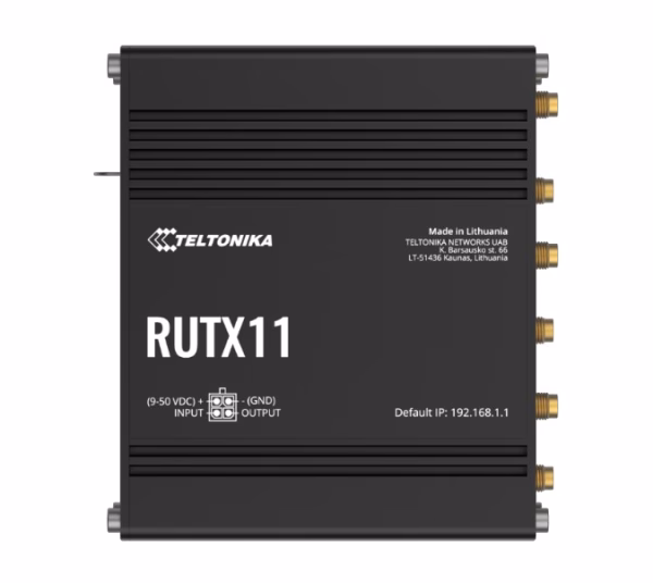 Teltonika RUTX11 Industrial Cellular Router
