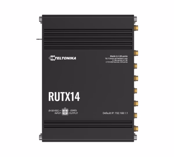 Teltonika RUTX14 4G LTE CAT12 Industrial Cellular Router