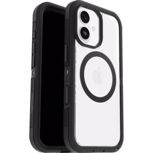 OtterBox Defender XT Pro MagSafe Apple iPhone 17 (6.3') Case Dark Side (Clear/Black) - (77-98480)