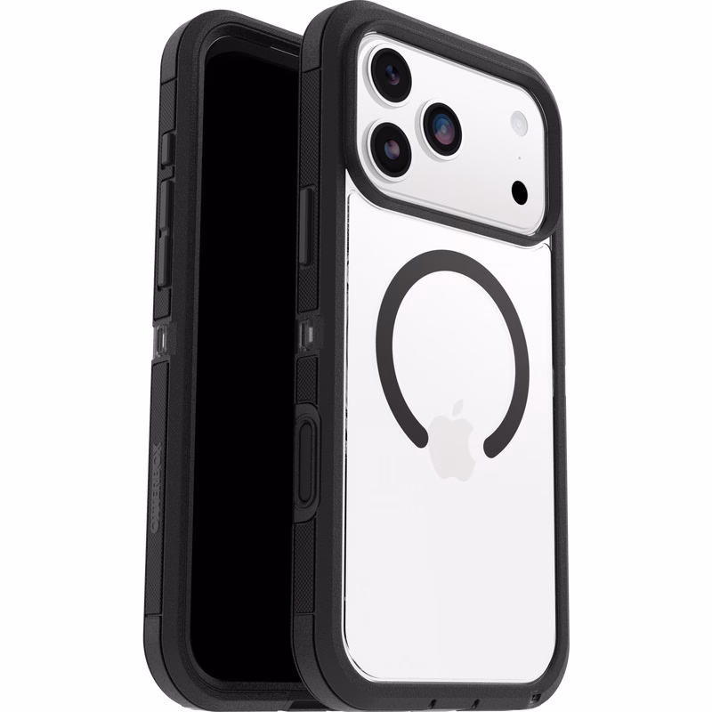 OtterBox Defender XT Pro MagSafe Apple iPhone 17 Pro Max (6.9') Case Dark Side (Clear/Black) - (77-98534)