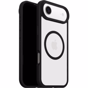 OtterBox React MagSafe Apple iPhone 17 Air (6.5') Case Black Crystal (Clear/Black) - (77-98611)