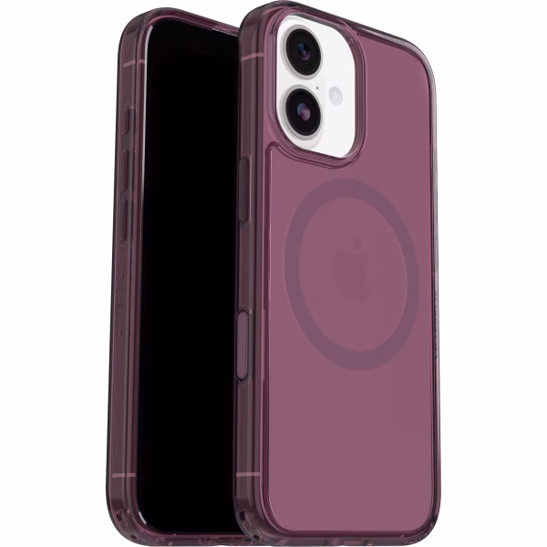 OtterBox Symmetry Clear MagSafe Apple iPhone 17 Case Purple Mystery (Clear) - (77-98797)