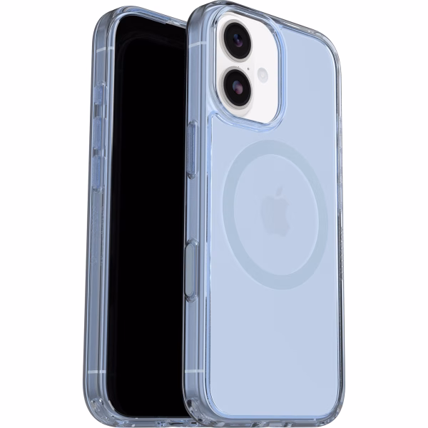 OtterBox Symmetry Clear MagSafe Apple iPhone 17 Case Blue Bliss (Clear) - (77-98799)