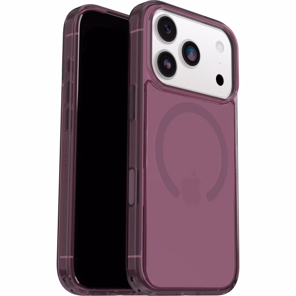 OtterBox Symmetry Clear MagSafe Apple iPhone 17 Pro Case Purple Mystery (Clear) - (77-98847)