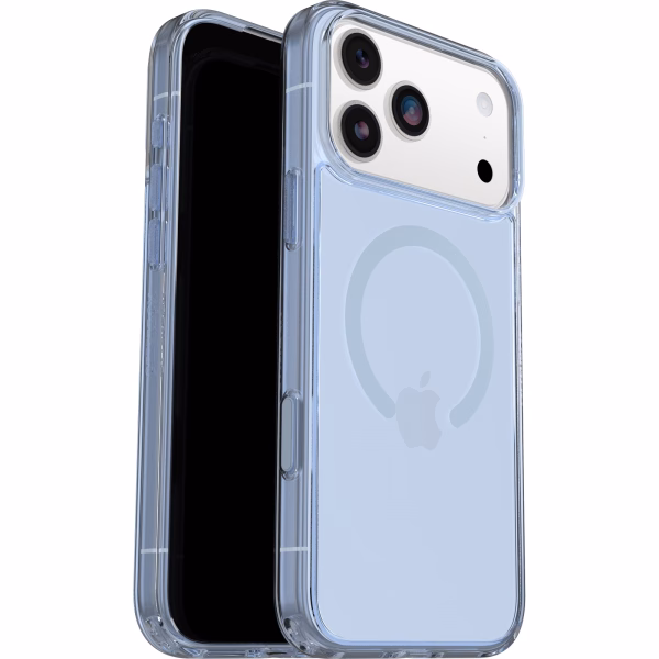 OtterBox Symmetry Clear MagSafe Apple iPhone 17 Pro Max Blue Bliss (Clear) (77-98874)