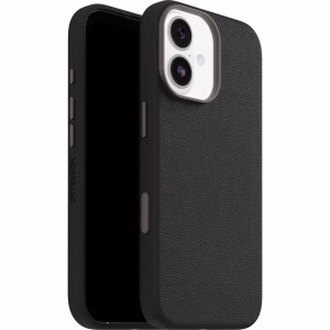 OtterBox Symmetry Cactus Leather MagSafe Apple iPhone 17 (6.3') Case Noir Ash (Black) - (77-99013)