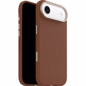 OtterBox Symmetry Cactus Leather MagSafe Apple iPhone 17 Air (6.5') Case Desert Saddle (Brown)- (77-99033)