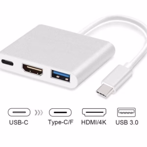 8Ware USB Type-C to HDMI Adapter Cable with Type-C Charging Port 60W