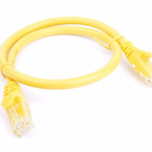 8Ware CAT6 Cable 0.25m Yellow Premium RJ45 Ethernet