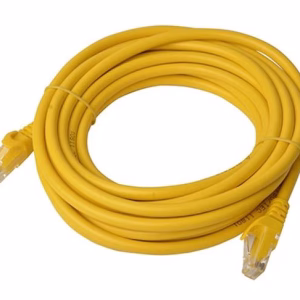8ware CAT6 Cable 5m Yellow Premium RJ45 Ethernet Patch Cord