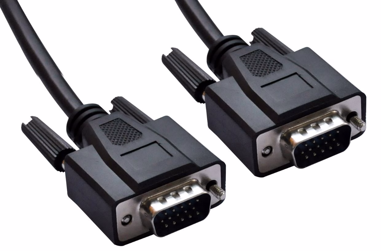 8Ware 10m VGA to VGA Extension Monitor Cable Male to Male DB15