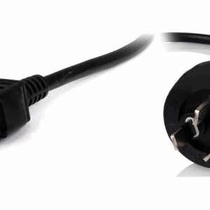 8Ware Power Cable 2m 3-Pin AU to IEC C19 10A Black