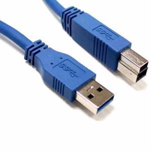 8Ware USB 3.0 Printer Cable 1m Type A to Type B Blue