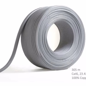 Cat6 305m Roll UTP Network Cable 23AWG Grey