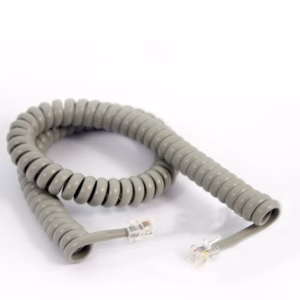 Fanvil Curly Cord for V67/V65 Series Headset Gray