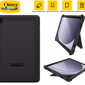 OtterBox Defender Samsung Galaxy Tab A9+ 11 inch Case Black