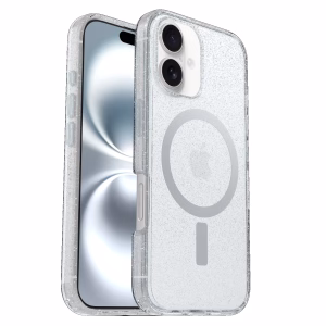 OtterBox Symmetry Clear MagSafe iPhone 16 6.1 Case Stardust