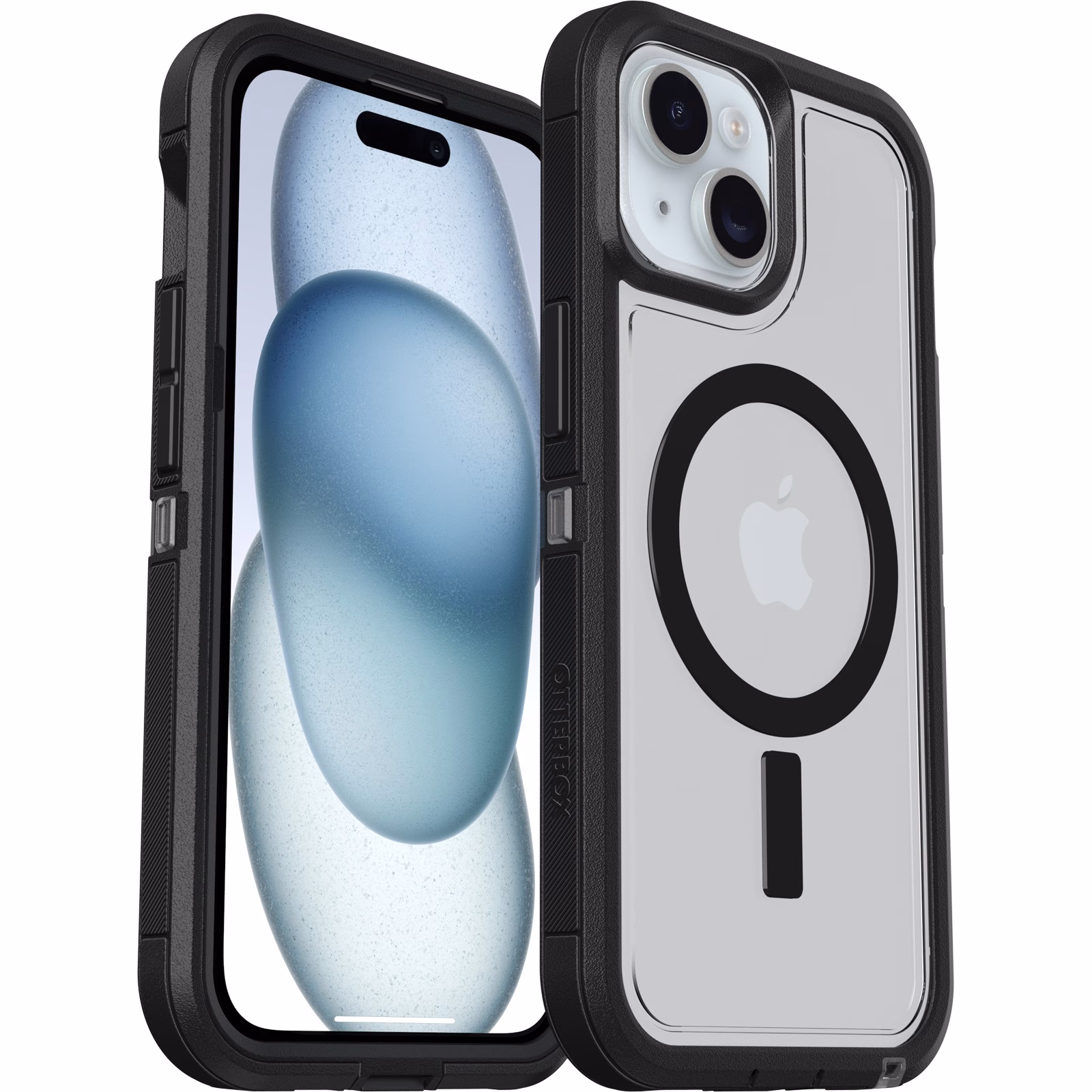 OtterBox Defender XT Clear MagSafe iPhone 13-17e Case Clear Black