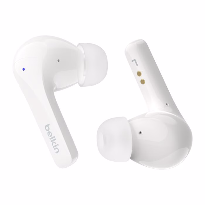 Belkin SoundForm Motion 2 True Wireless Earbuds White