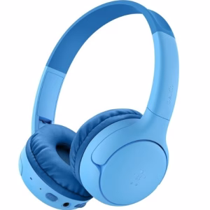 Belkin SoundForm Mini2 Wireless On-Ear Headphones Kids Blue