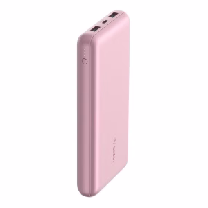 Belkin BoostCharge Power Bank 20K Triple-Port Pink
