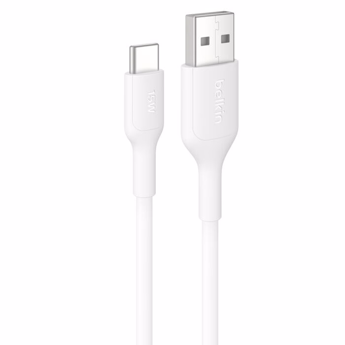 Belkin BoostCharge USB-C to USB-A Cable 2M White