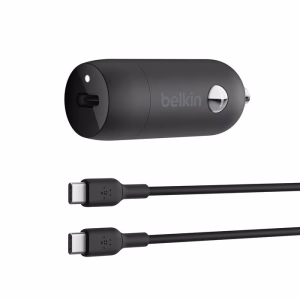 Belkin BoostCharge 30W USB-C Car Charger Black