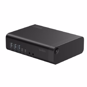 Belkin Connect Universal 16-Port Triple Display USB-C Dock Black