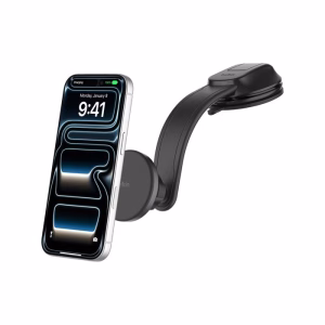 Belkin BoostCharge Magnetic Wireless Charging Car Dash Mount With Qi2 Cable
