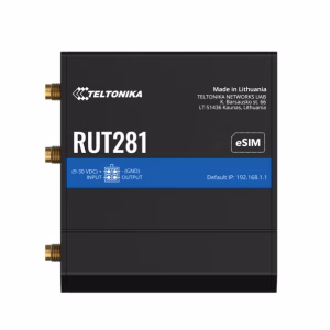 Teltonika RUT281 Compact Global LTE Cat 4 Router
