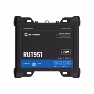 Teltonika RUT951 Industrial PoE+ Cellular Router