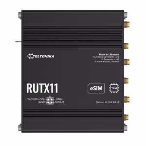 Teltonika RUTX11 Industrial Cellular eSIM Router
