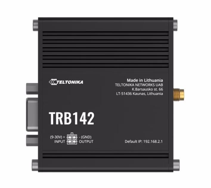 Teltonika TRB142 Industrial Rugged LTE RS232 Gateway