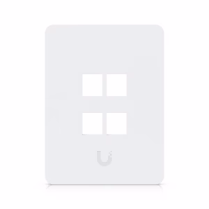 Ubiquiti Universal Paintable Keystone Wall Plate 4-Pack