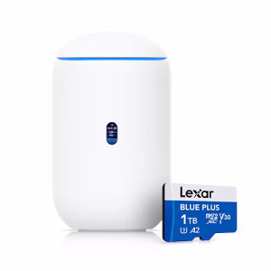 Ubiquiti Dream Router 7 UDR7 + 1TB Lexar Blue Plus MicroSD