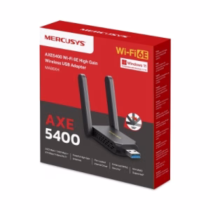 Mercusys AXE5400 Wi-Fi 6E High-Gain Wireless USB Adapter