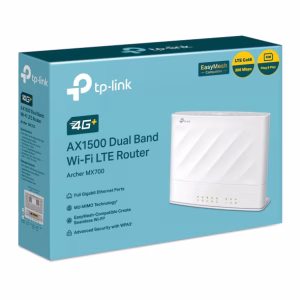 TP-Link Archer MX700 4G+ AX1500 Dual Band Wi-Fi LTE Router