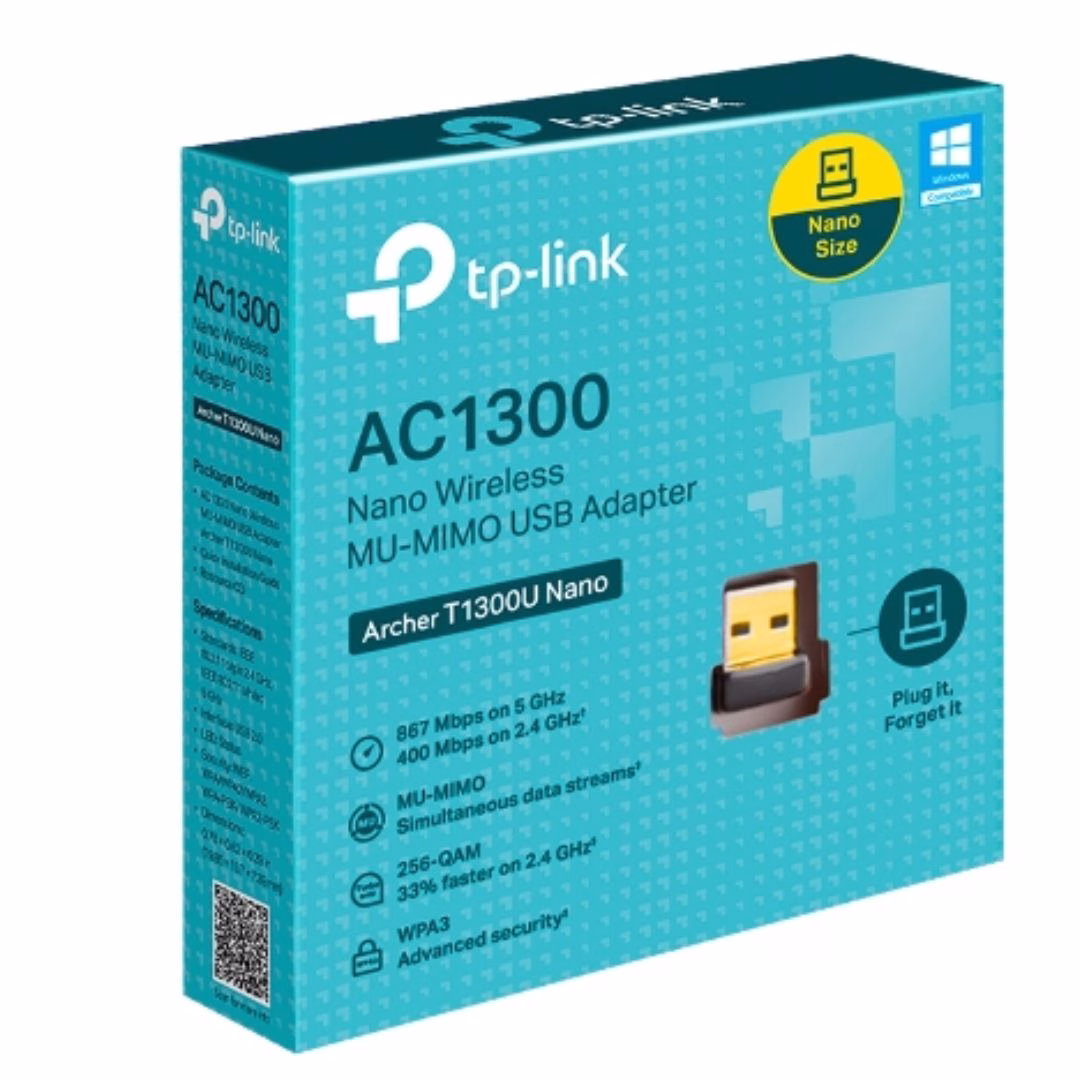 TP-Link Archer T1300U Nano AC1300 Wireless USB Adapter