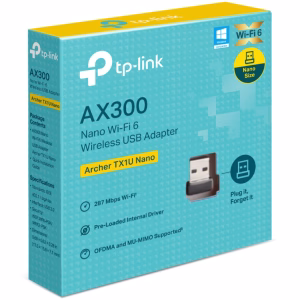 TP-Link Archer TX1U Nano AX300 Wi-Fi 6 USB Adapter