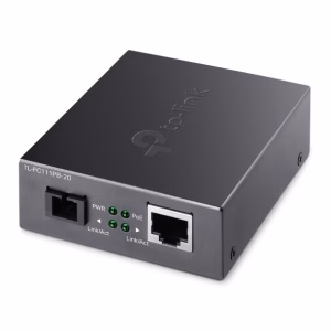 TP-Link TL-FC111PB-20 10/100Mbps WDM Media Converter PoE