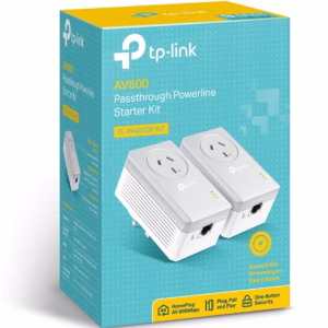TP-Link TL-PA4010P AV600 Powerline Adapter Starter Kit