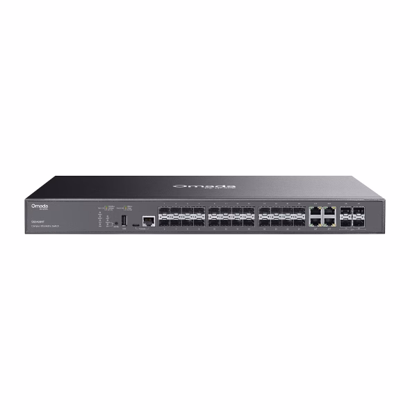 TP-Link SG5428XF Omada Campus 24-Port SFP Stackable L3 Switch