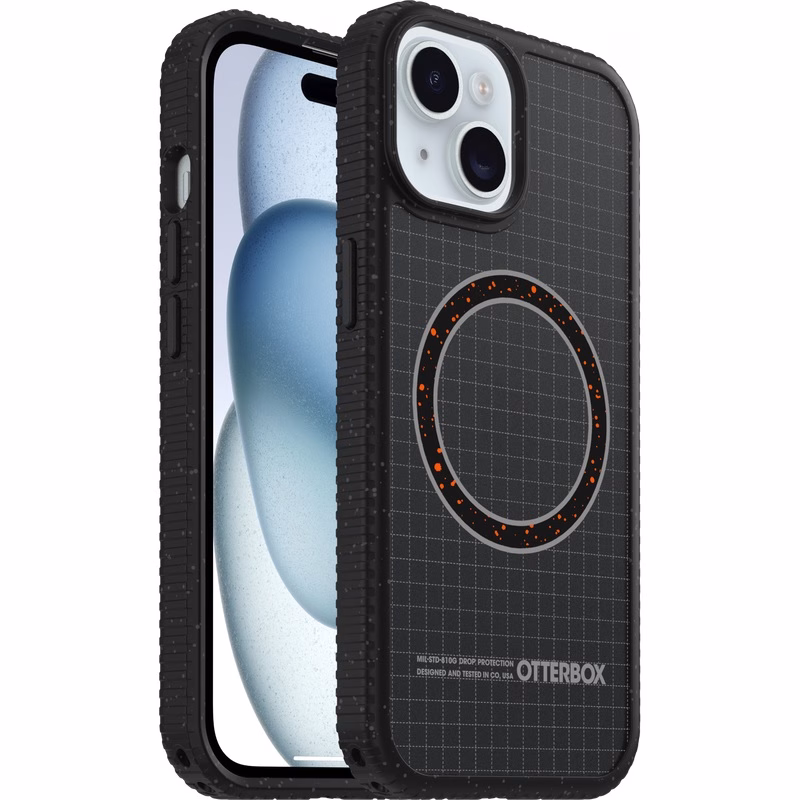 OtterBox Sole MagSafe iPhone 17e/16e/15/14/13 Night Raid Black